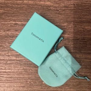Tiffany and co box with pouch
